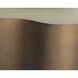 Boise 61 X 54.25 inch Antique Brass / Antique Bronze Nesting Coffee Tables, Set Of 2